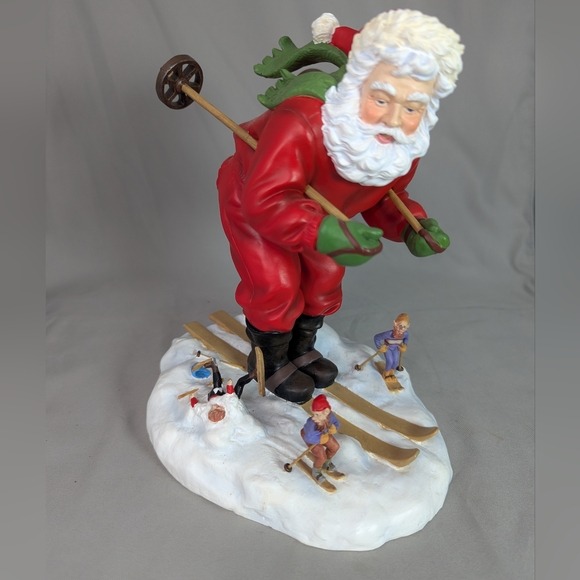 Santa Classics Other - Christmas Santa Classics Tom Browning Downhill Thrills Figure Skiing 2006 44601